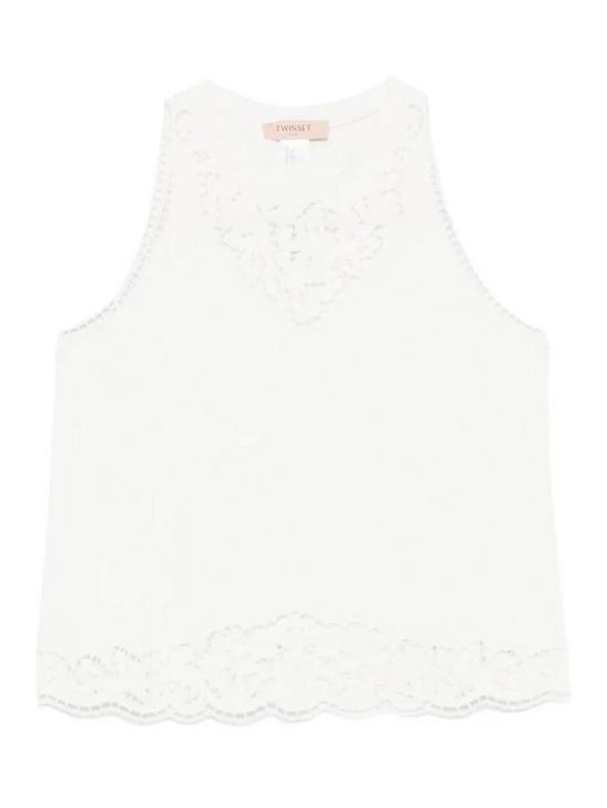 26SS 트윈셋 민소매 티셔츠 261TP244100001 White