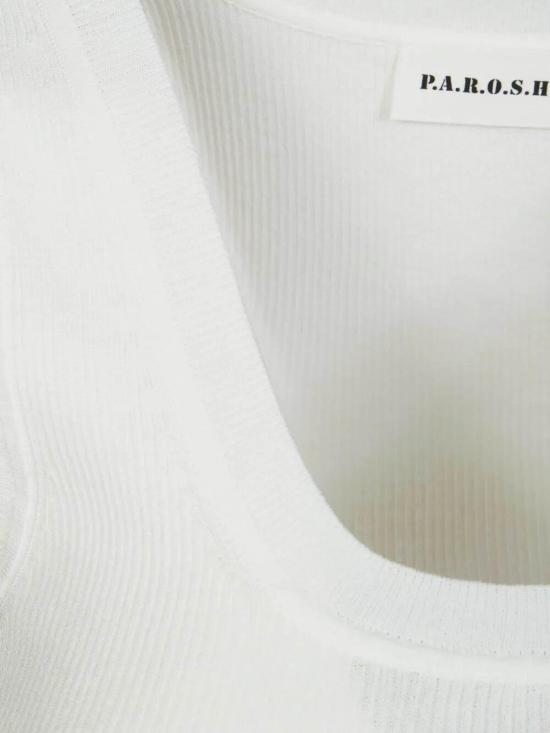 26SS 파로쉬 민소매 티셔츠 CIPRIA26D500743002 White - PAROSH