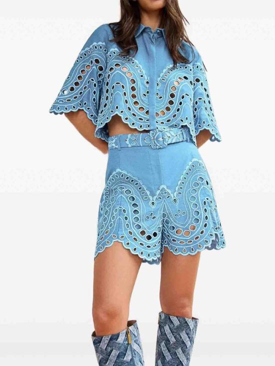 26SS 차로루이즈 숏팬츠 263500BLUE Blue - CHARORUIZ