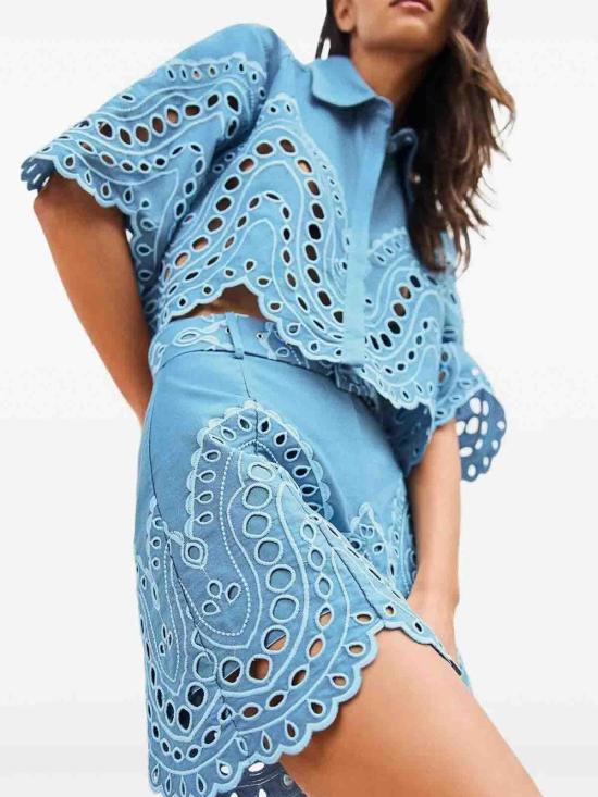 26SS 차로루이즈 숏팬츠 263500BLUE Blue - CHARORUIZ