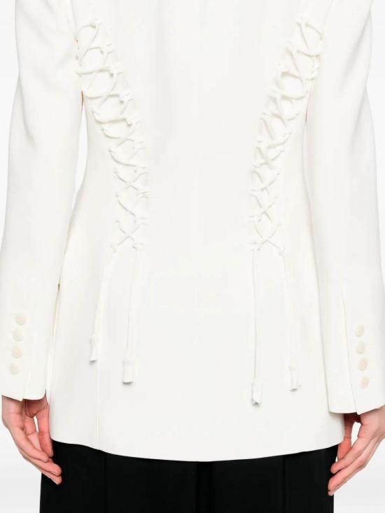 26SS 에르마노 설비노 자켓 D486I311HKI10602 White - ERMANNO SCERVINO