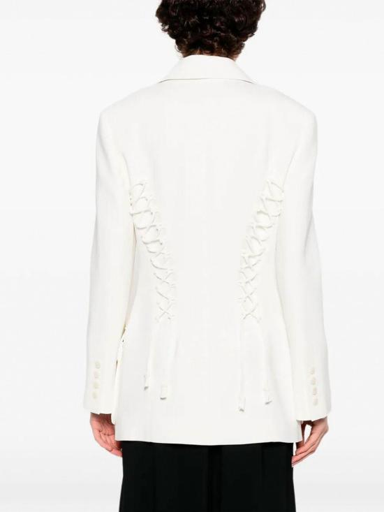 26SS 에르마노 설비노 자켓 D486I311HKI10602 White - ERMANNO SCERVINO