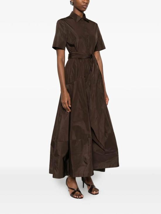 26SS 파로쉬 미디 스커트 PIMPY26D726098008 Brown - PAROSH