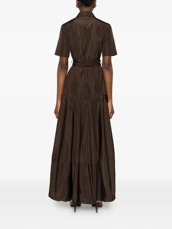 26SS 파로쉬 미디 스커트 PIMPY26D726098008 Brown - PAROSH