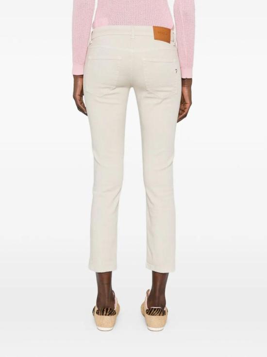 26SS 돈답 스트레이트 팬츠 DP618BS0030DPTD004 White - DONDUP