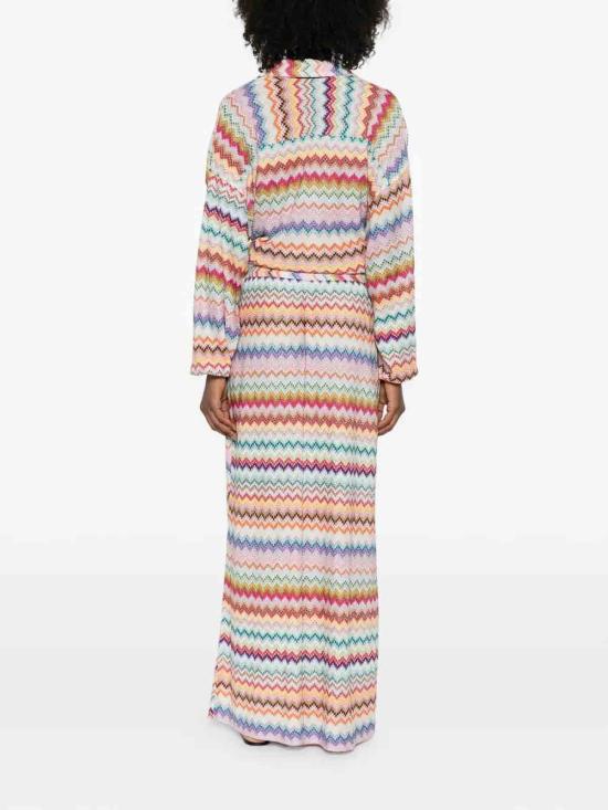 26SS 미소니 팔라초 팬츠 MC23SI02BR014FSM9WV Multicolour - MISSONI