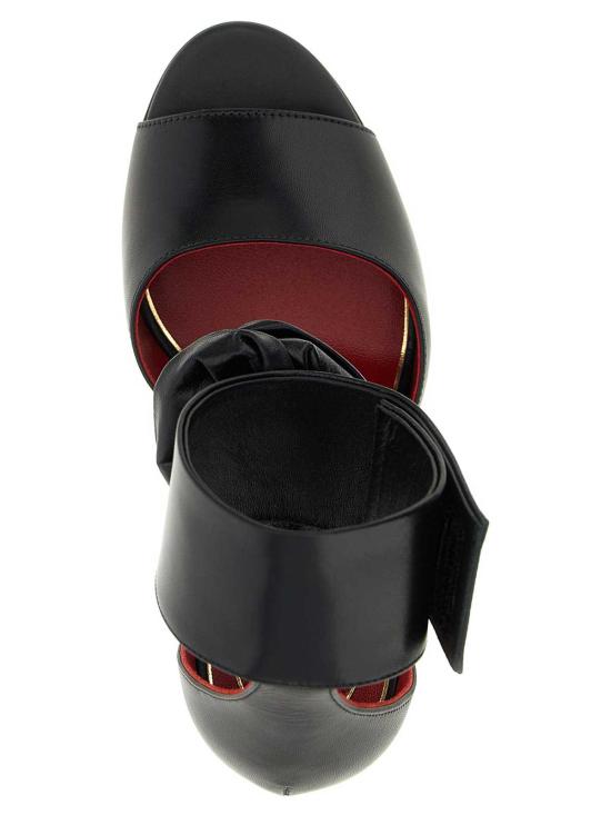 25FW 발렌티노 가라바니 샌들 W0S0MY5RDWN78 Black - VALENTINO GARAVANI