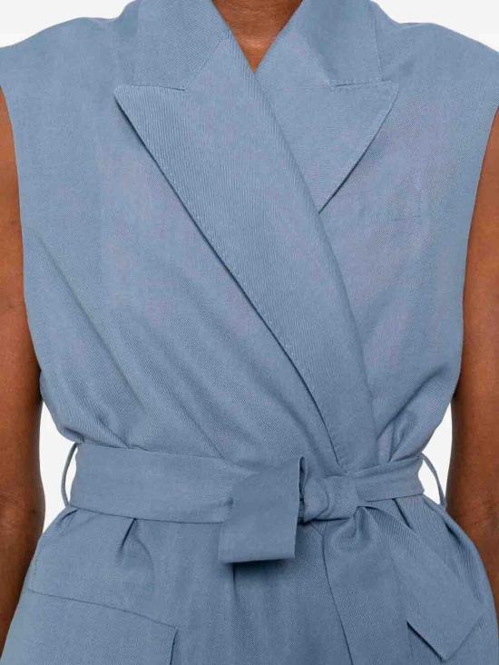 26SS 브루넬로 쿠치넬리 베스트 MH1267754C9135 Blue - BRUNELLO CUCINELLI