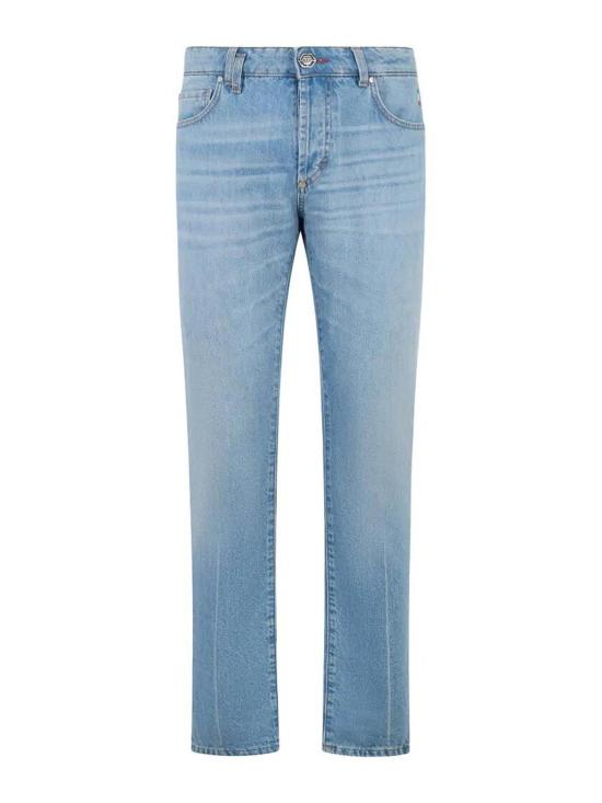 26SS 필립 플레인 스트레이트 팬츠 SAFCMDT4353PDE004N07MY Blue