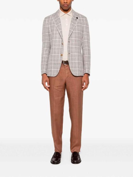 26SS 라르디니 수트 자켓 CN6202EPAIF66513151GR Brown - LARDINI