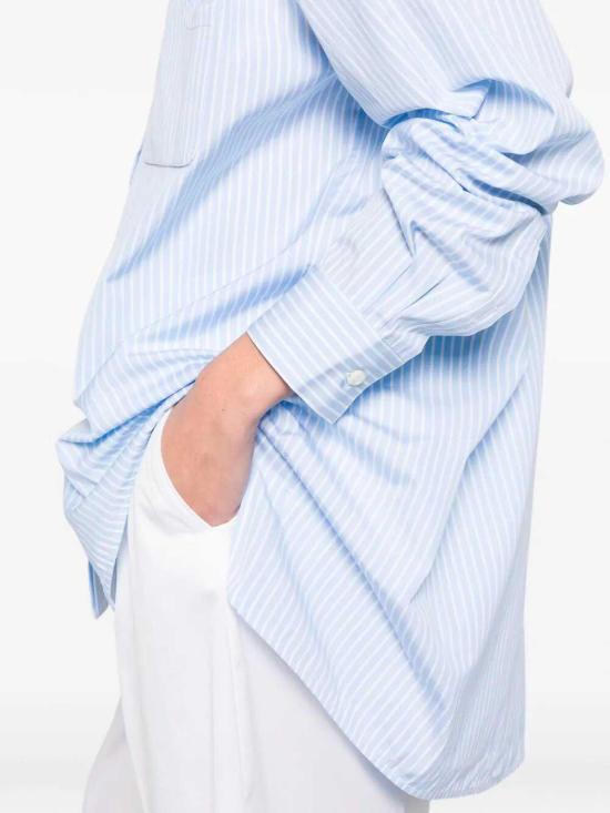 26SS 쿠안티코 셔츠 MAYFAIRTEX105 Light Blue - CUANTICO