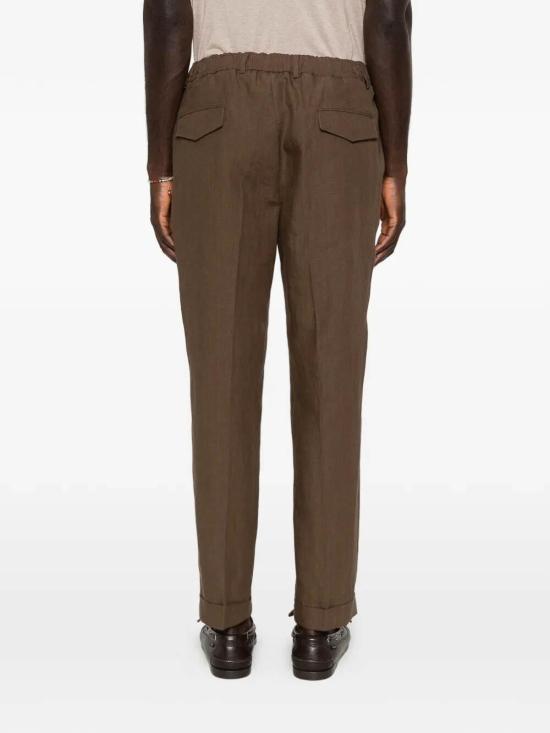 26SS 발바 스트레이트 팬츠 ROMA530490028 Dark Brown - BARBA