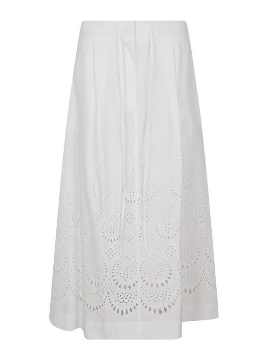 26SS 파로쉬 미디 스커트 CANNESD620494001 White - PAROSH