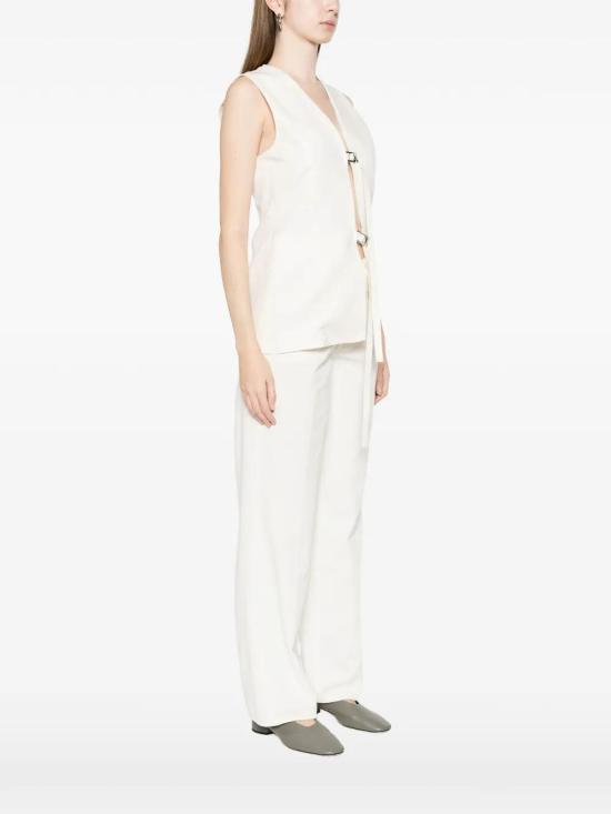 26SS 파트리지아페페 베스트 2S1548A052W417 White - PATRIZIA PEPE