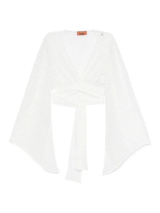 26SS 미소니 민소매 티셔츠 MC26SK01BR014RS01JW White