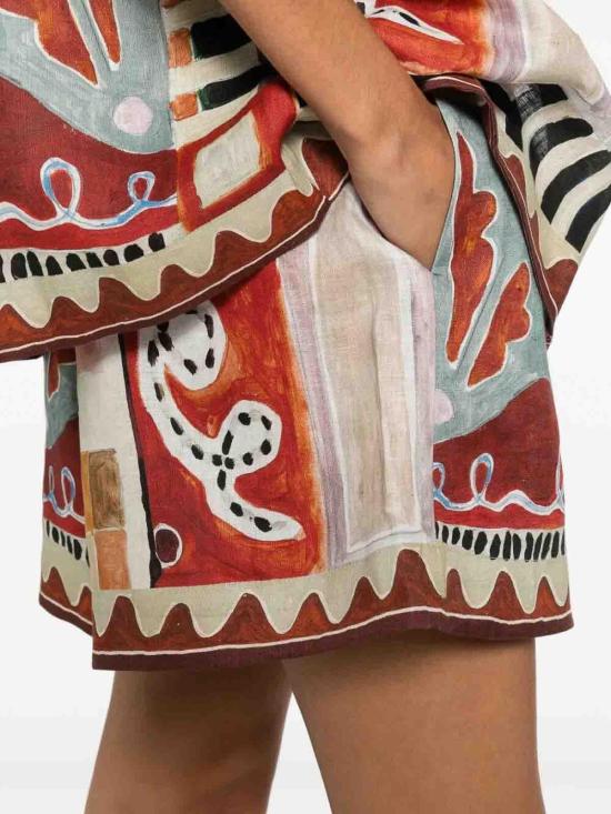 26SS 알레메 숏팬츠 6287PMULTI Blue - ALEMAIS