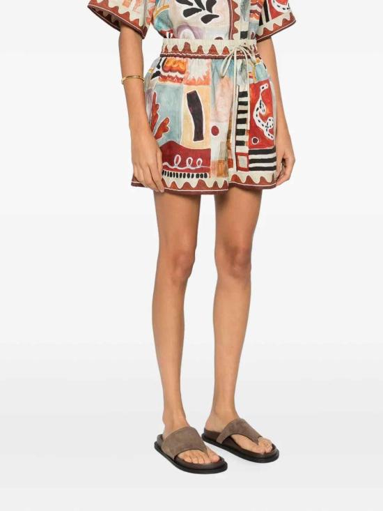 26SS 알레메 숏팬츠 6287PMULTI Blue - ALEMAIS