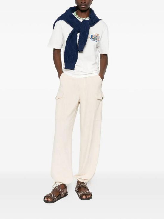 26SS 에트로 반팔 티셔츠 WRMA0005AR477W4567 WHITE - ETRO