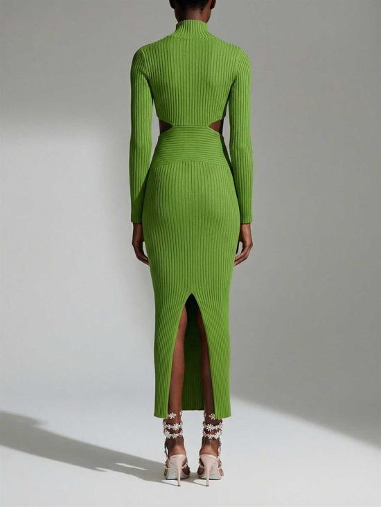 26SS 엘리자베타프랜치 미디 스커트 AM17S61E2EV3 Green - ELISABETTA FRANCHI