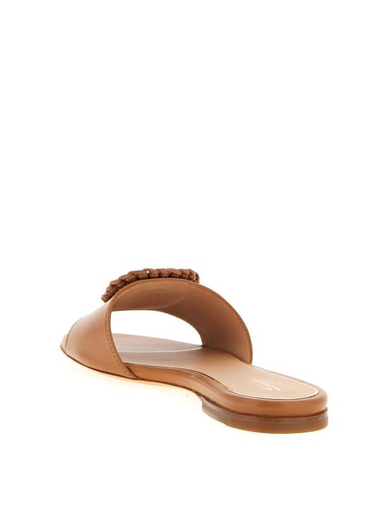 26SS 산토니 샌들 WHPF72081HA1NWKEC41 Brown - SANTONI