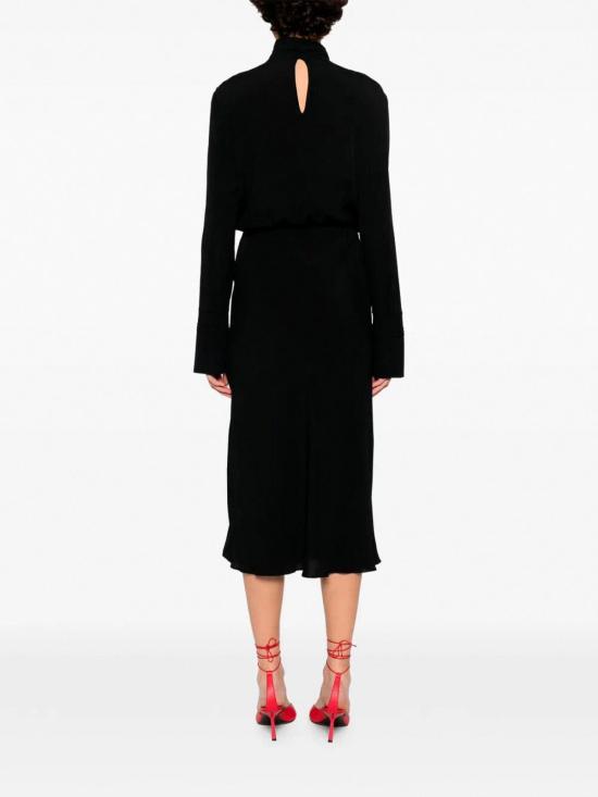 26SS 파트리지아페페 미디 스커트 8A1623A8I1K103 Black - PATRIZIA PEPE