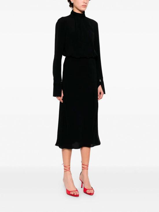 26SS 파트리지아페페 미디 스커트 8A1623A8I1K103 Black - PATRIZIA PEPE