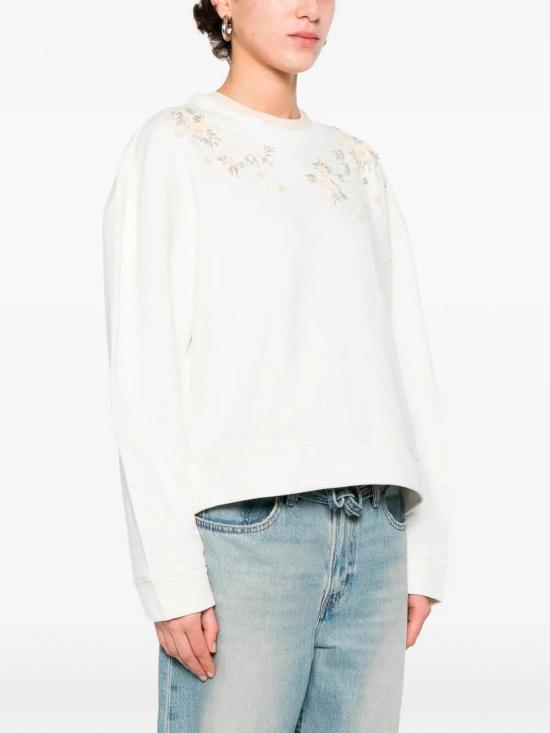 26SS 트윈셋 긴팔 티셔츠 261TP202A00059 White - TWINSET