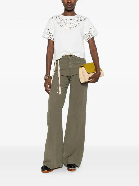 26SS 트윈셋 반팔 티셔츠 261TP244000001 White - TWINSET