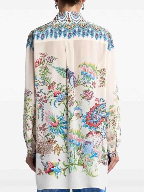 26SS 에트로 셔츠 WRIA0103AKG73X0802 White - ETRO