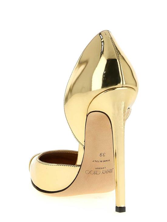 26SS 지미추 힐/펌프스 BRIGITTE120QUIGOLD Gold - JIMMY CHOO