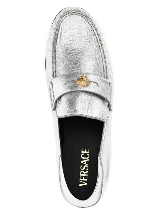 26SS 베르사체 로퍼 10225891A085391E01V Silver - VERSACE