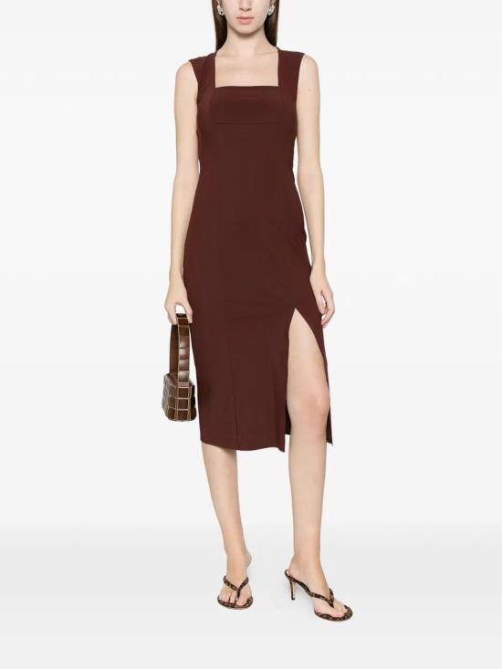 26SS 파트리지아페페 미디 스커트 2A3010JZ26B887 Brown - PATRIZIA PEPE