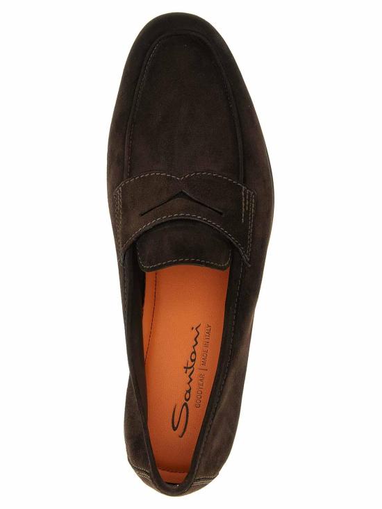 26SS 산토니 로퍼 MCNC18837SA4SEAAT60 Brown - SANTONI