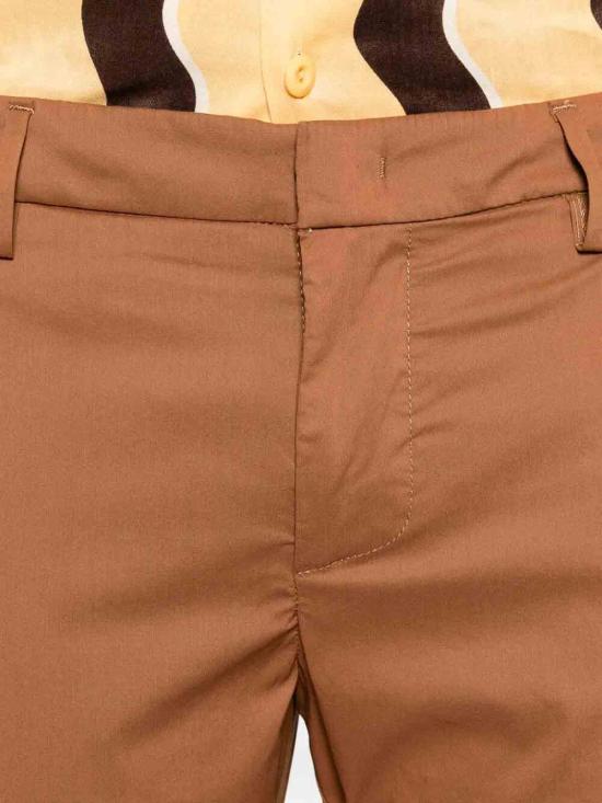 26SS 돈답 스트레이트 팬츠 UP235PS0020U002024 Brown - DONDUP