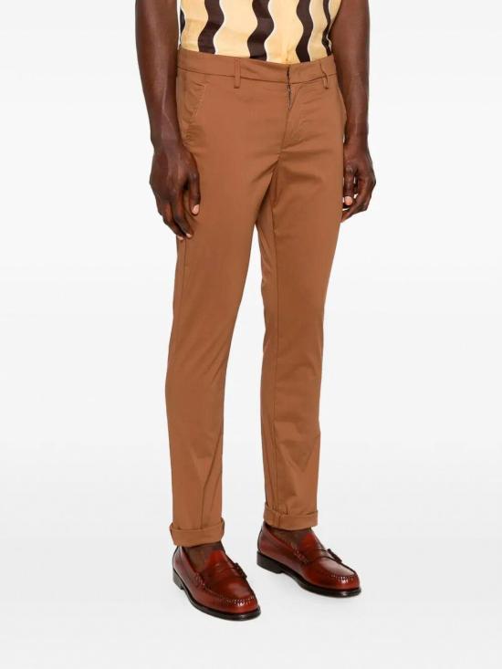 26SS 돈답 스트레이트 팬츠 UP235PS0020U002024 Brown - DONDUP