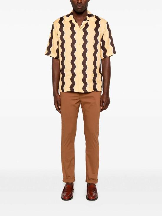 26SS 돈답 스트레이트 팬츠 UP235PS0020U002024 Brown - DONDUP