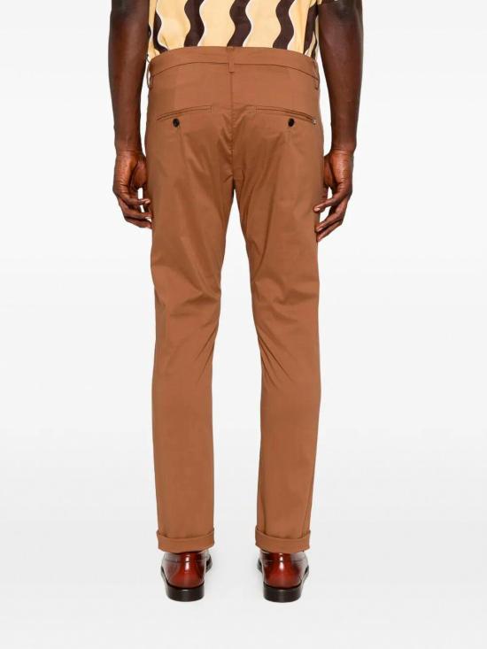 26SS 돈답 스트레이트 팬츠 UP235PS0020U002024 Brown - DONDUP