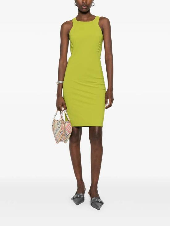 26SS 파트리지아페페 미디 스커트 CA1431JZ26G635 Green - PATRIZIA PEPE