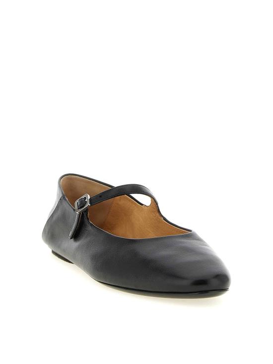  마르셀 플랫 슈즈 MW8526P015666 Black - MARSELL