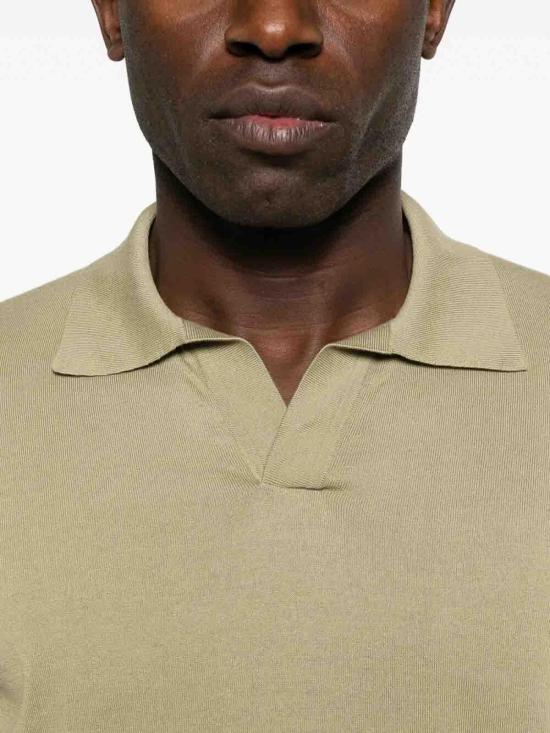 26SS 피아젠차 폴로 티셔츠 M1540001001322 Dark Green - PIACENZA 1733