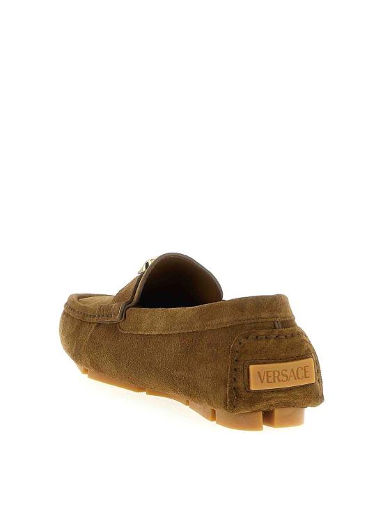 26SS 베르사체 로퍼 10198821A098921KM0V Brown - VERSACE