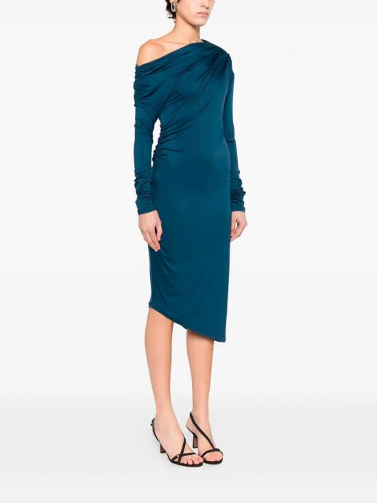 26SS 파트리지아페페 미디 스커트 8A1606J372CA97 Blue - PATRIZIA PEPE