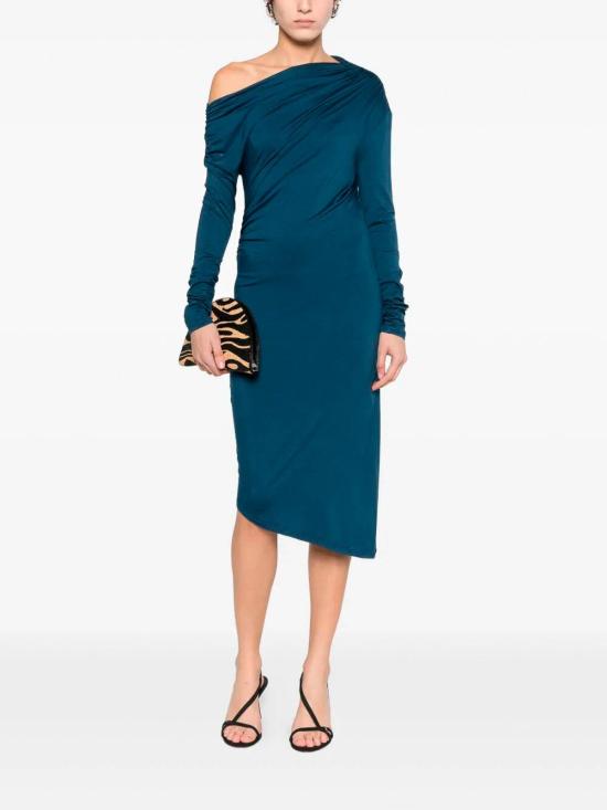 26SS 파트리지아페페 미디 스커트 8A1606J372CA97 Blue - PATRIZIA PEPE