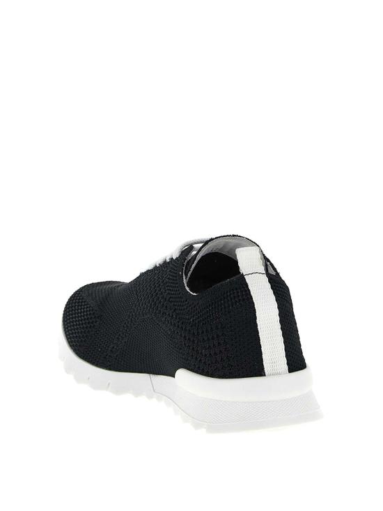  키톤 니트 핏 러닝 슈즈 USSFITSN008090308H Black - KITON