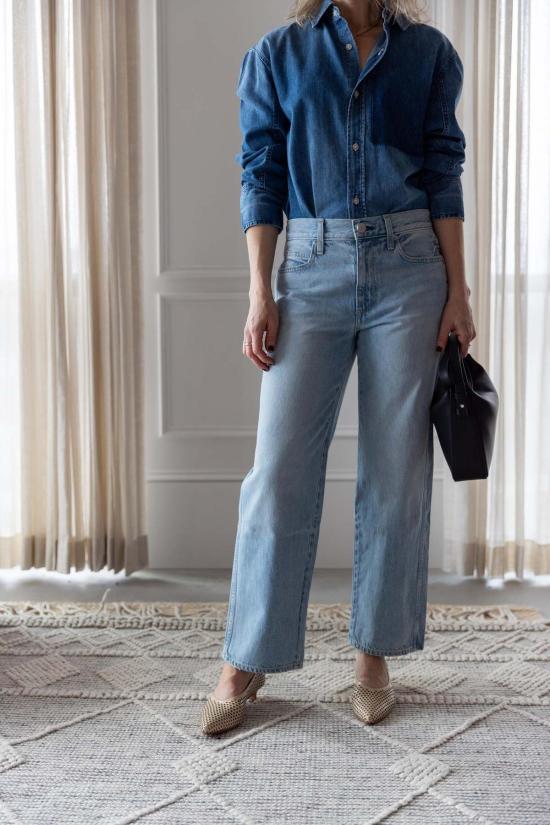  아모 데님 데님 팬츠 빌리 루즈핏 진 - AMO DENIM