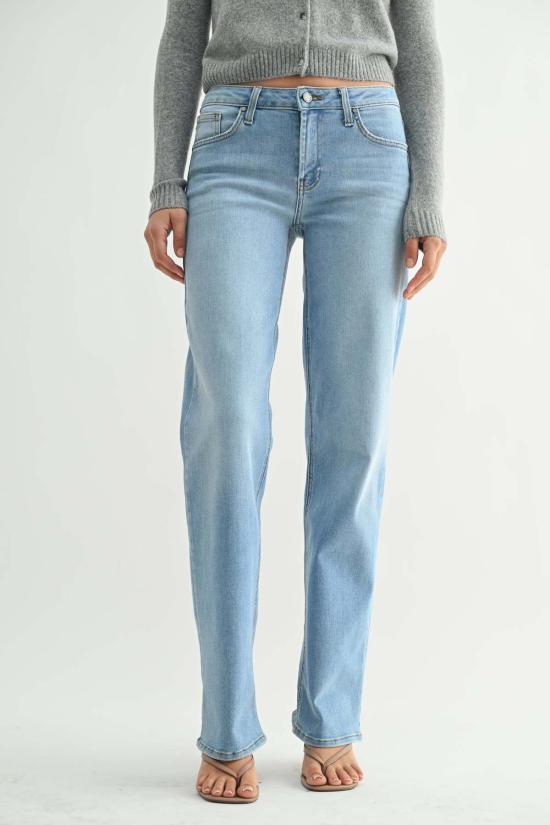  저스트 블랙 데님 데님 팬츠 롱 기장 빈티지 스트레이트 빈티지 미디엄 - JUST BLACK DENIM