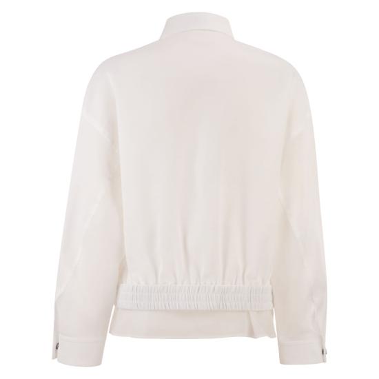 26SS 브루넬로 쿠치넬리 스웨터 MQ986EJ706 WHITE - BRUNELLO CUCINELLI