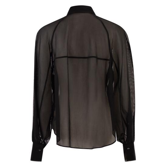 26SS 브루넬로 쿠치넬리 블라우스 MH750MO516 BLACK - BRUNELLO CUCINELLI