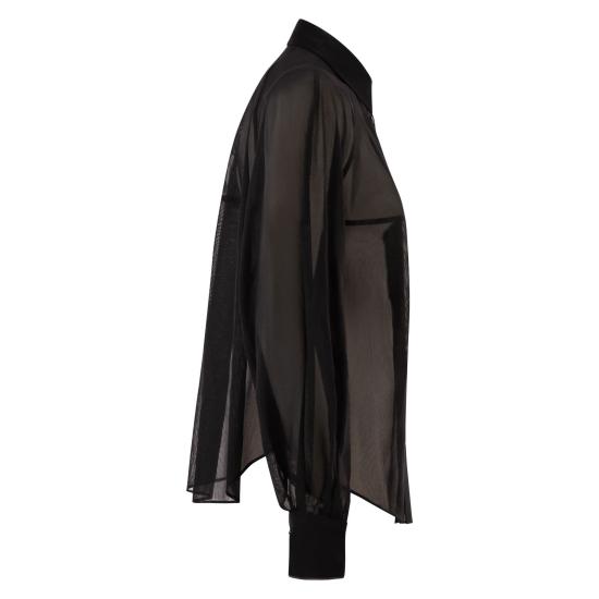 26SS 브루넬로 쿠치넬리 블라우스 MH750MO516 BLACK - BRUNELLO CUCINELLI