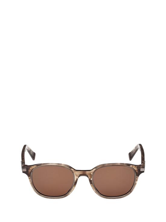 26FW 에르메네질도제냐 선글라스 EZ0285 50E LIGHT BROWN GRADIENT